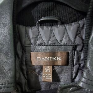 Danier Black Leather Jacket